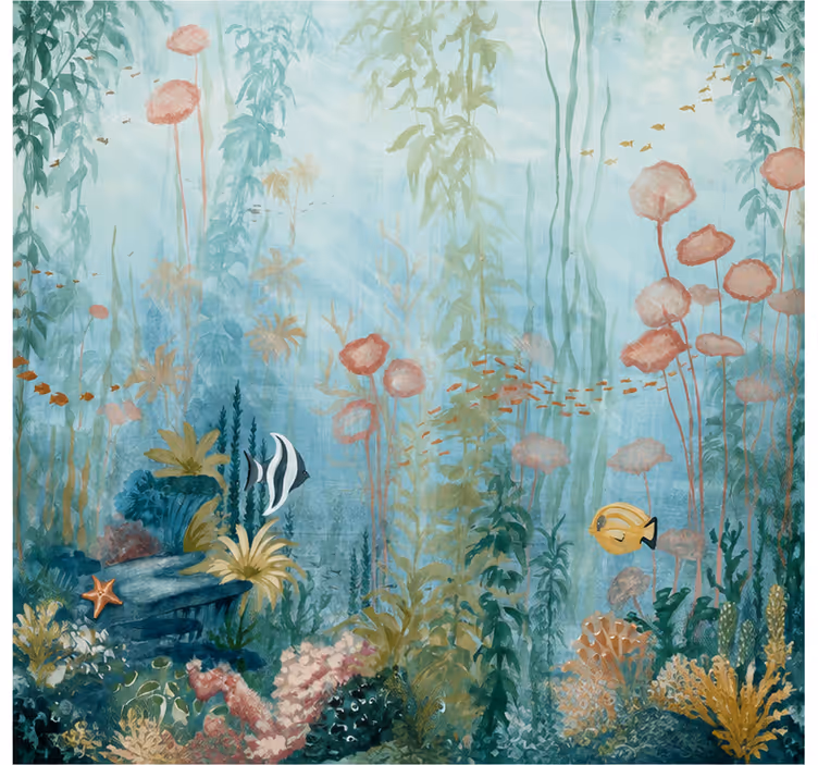 Tapete unterwasserwelt ozeanwelt - TenStickers