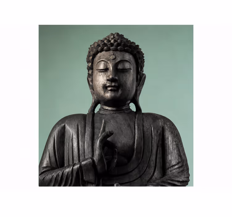 Fototapete buddha skulptur - TenStickers