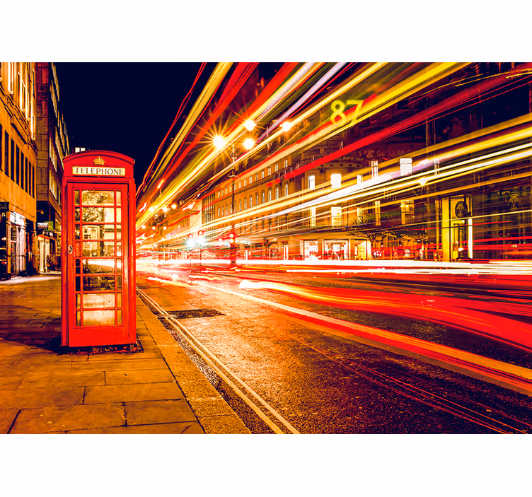 Fototapete Städte Straßen von London - TenStickers