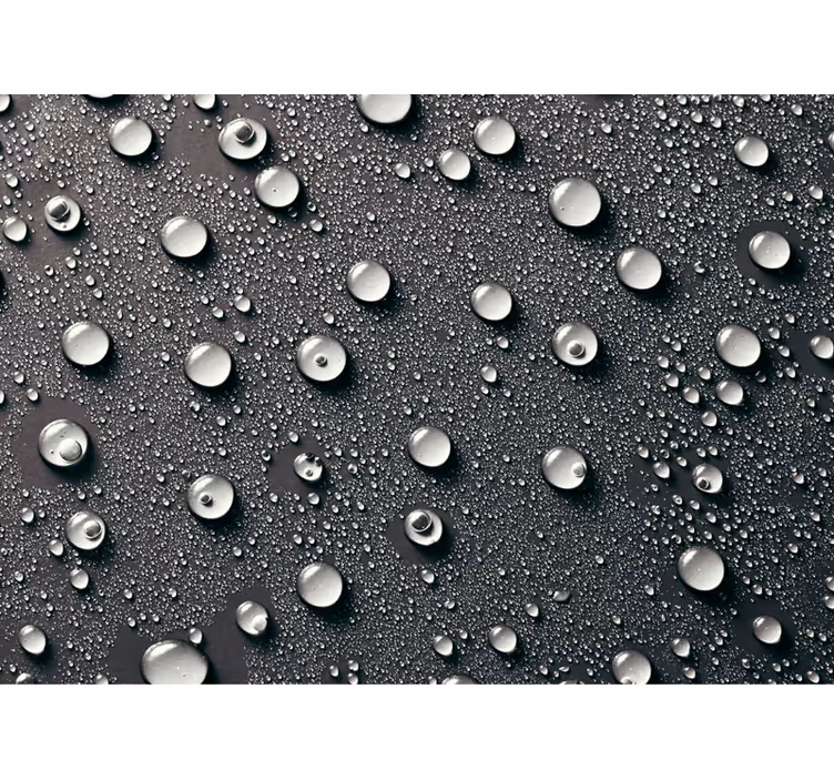 Fototapete Badezimmer Wassertropfen - TenStickers
