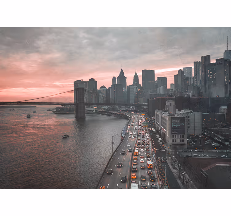 Fototapete new york urbaner manhattan horizont - TenStickers
