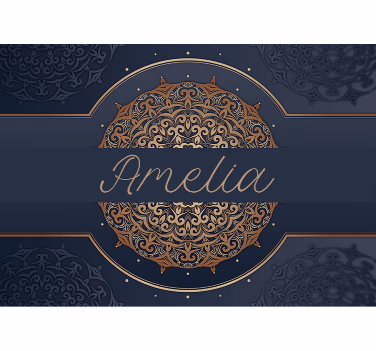 Fototapete mandala mit aufwendigem musterdesign - TenStickers