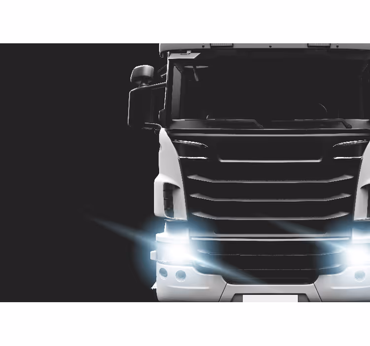 Fototapete Fahrzeuge front-schwerlastwagen - TenStickers
