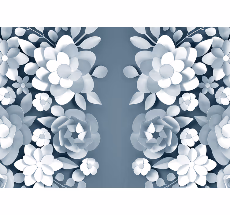 Fototapete blumen mit anmutigen botanischen motiven - TenStickers