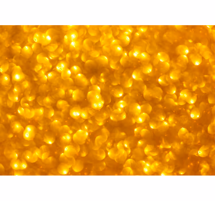 Fototapete Muster goldener bokeh-effekt - TenStickers