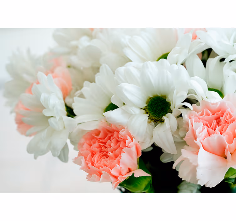 Fototapete Blumen bezauberndes blumenarrangement - TenStickers