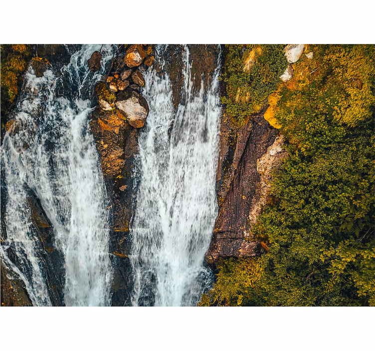Fototapete wasserfall grand cascade landschaft - TenStickers
