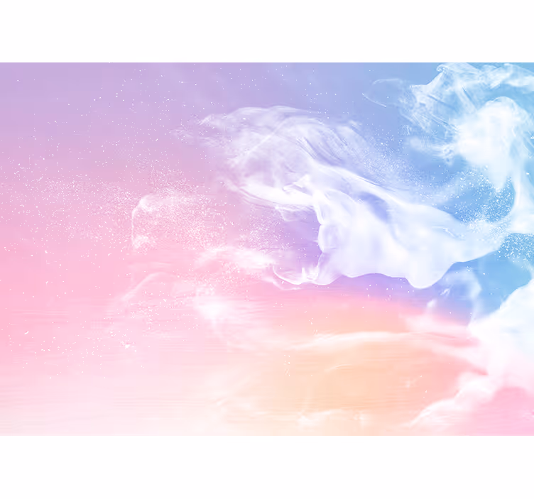 Fototapete abstrakt sanfter wolkenfluss - TenStickers