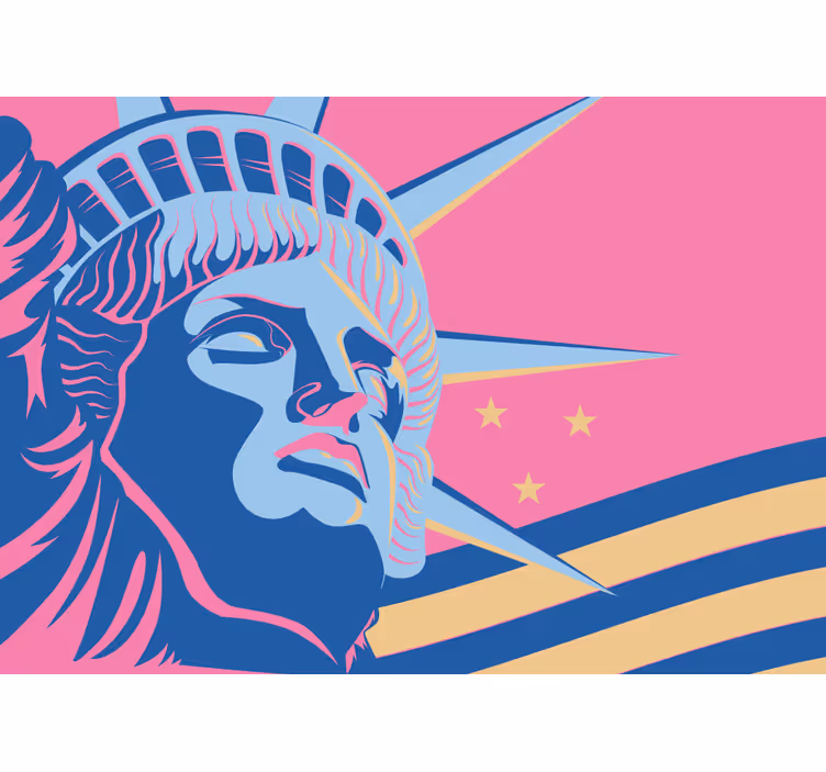 Fototapete städte liberty monument - TenStickers
