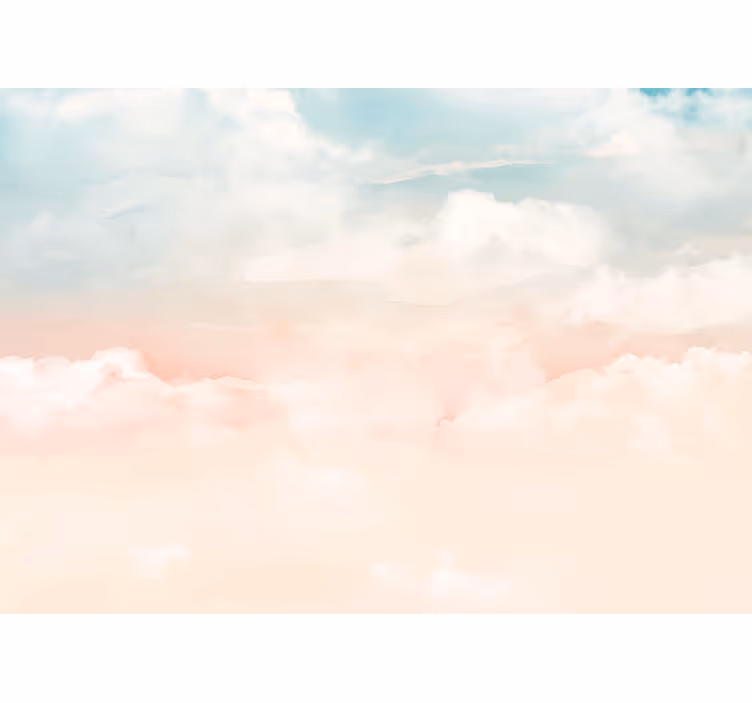 Fototapete himmel weiche wolkenlandschaft - TenStickers
