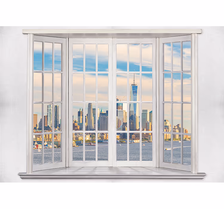 Fototapete new york skyline blick - TenStickers
