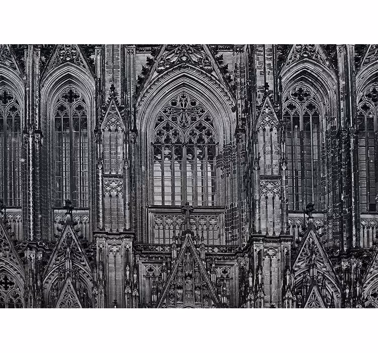 Fototapete städte mit details gotischer architektur - TenStickers