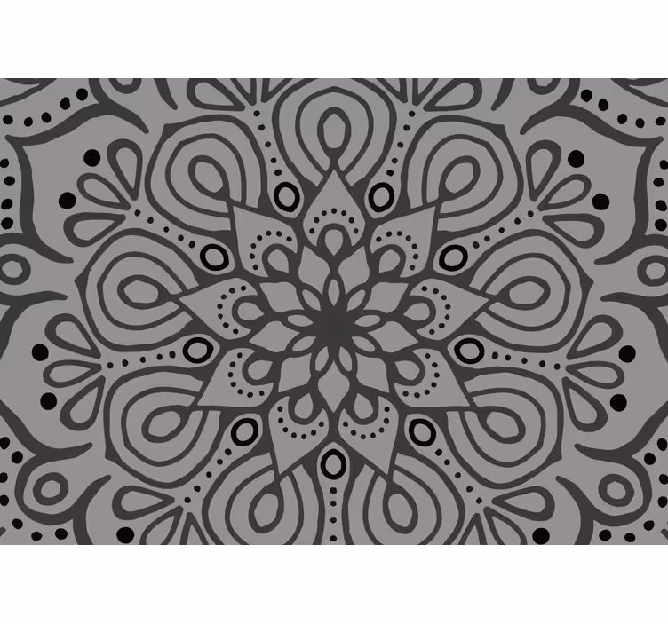 Fototapete mandala mit filigranem mandala-element - TenStickers