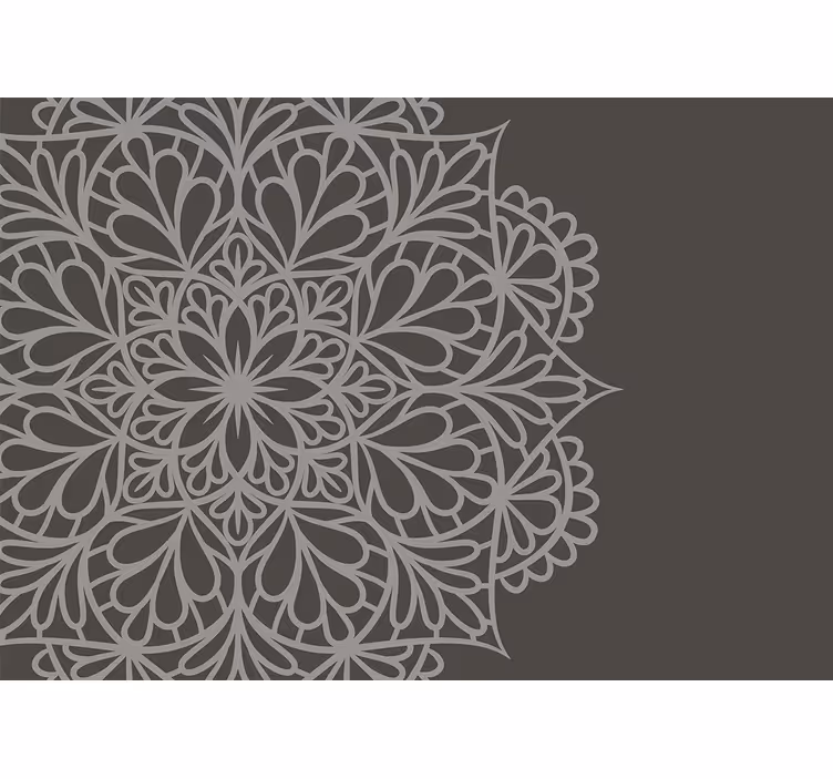 Fototapete mandala elegantes mandala muster - TenStickers