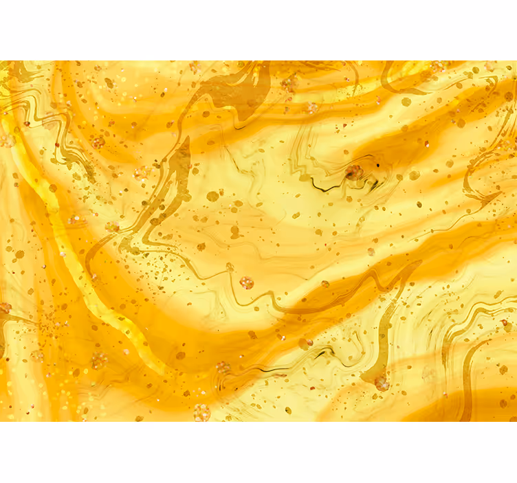 Fototapete muster goldene marmorwirbel - TenStickers