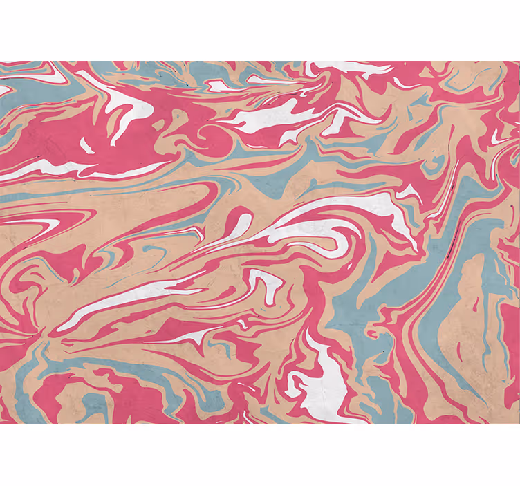Fototapete abstrakt mit fließenden marmor-designs - TenStickers