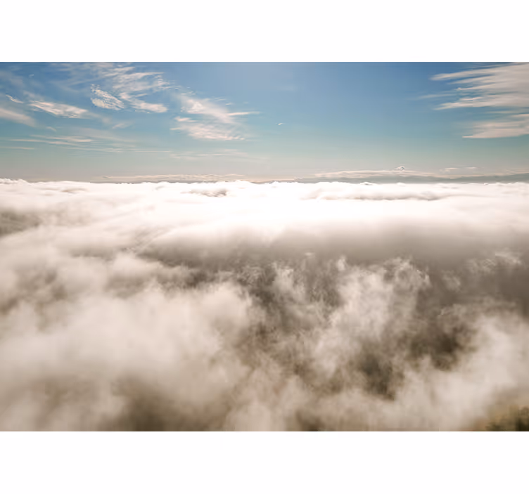 Fototapete himmel wolkenhimmel ansicht - TenStickers
