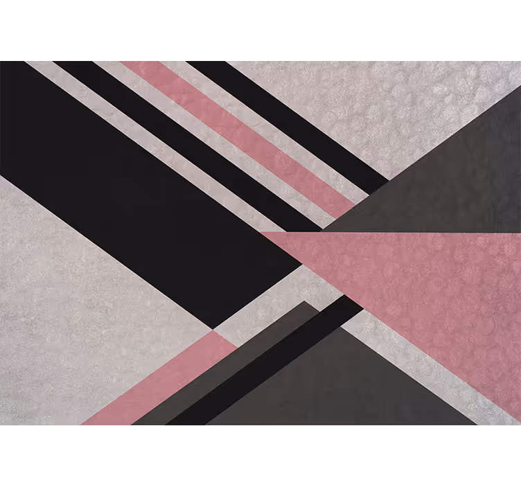 Fototapete abstrakt diagonale farbblöcke - TenStickers