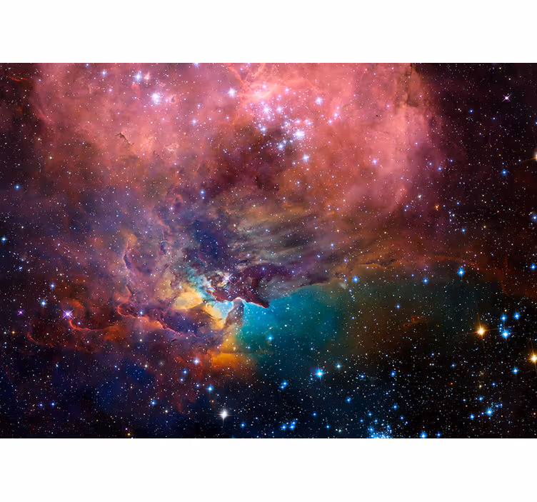 Fototapete weltraum kosmische nebelszene - TenStickers
