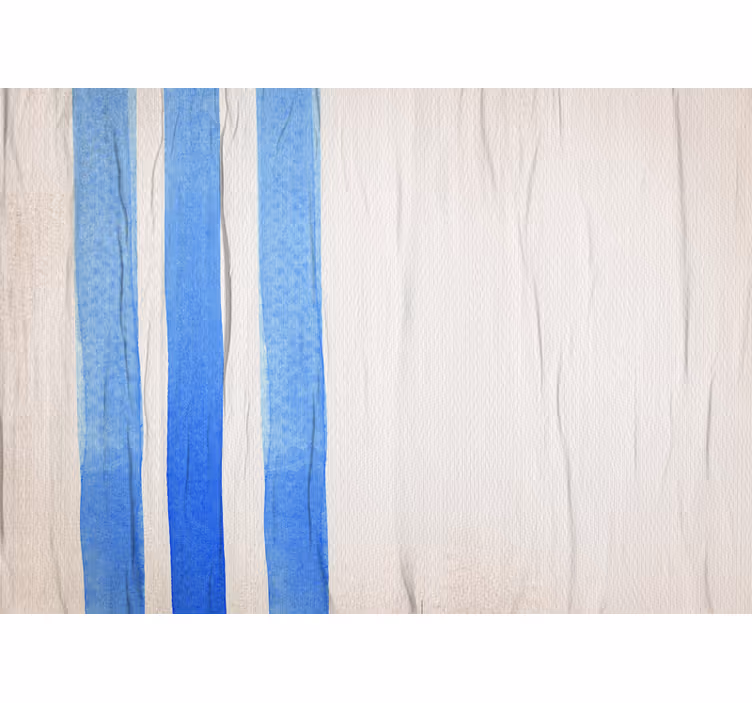 Fototapete muster blau gestreift - TenStickers