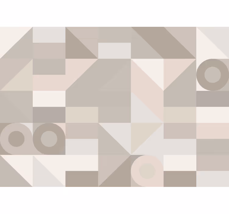 Fototapete muster geometrische formen - TenStickers