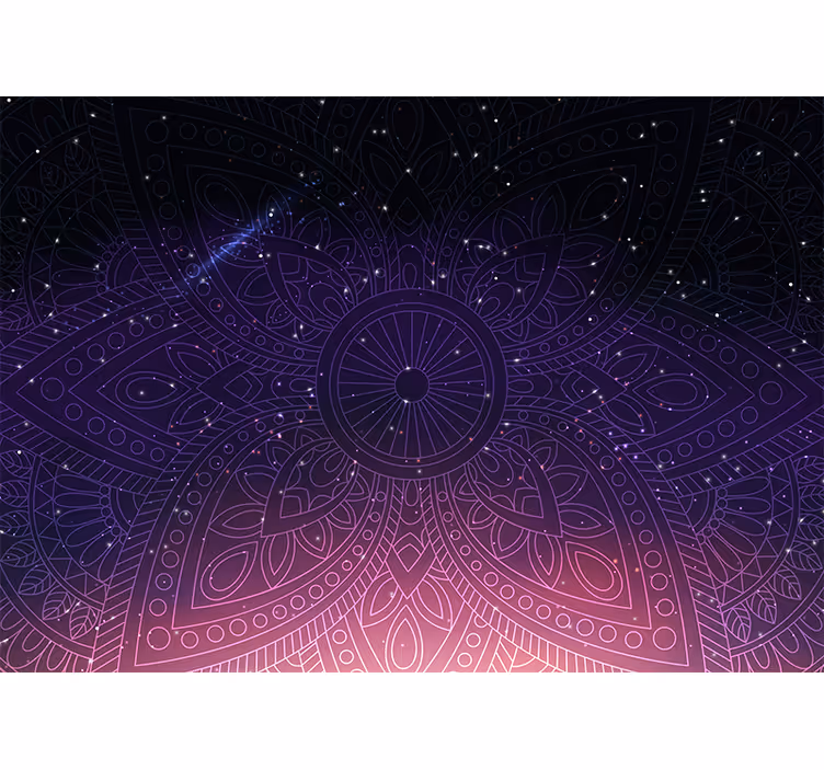 Fototapete mandala mit filigranem motif - TenStickers