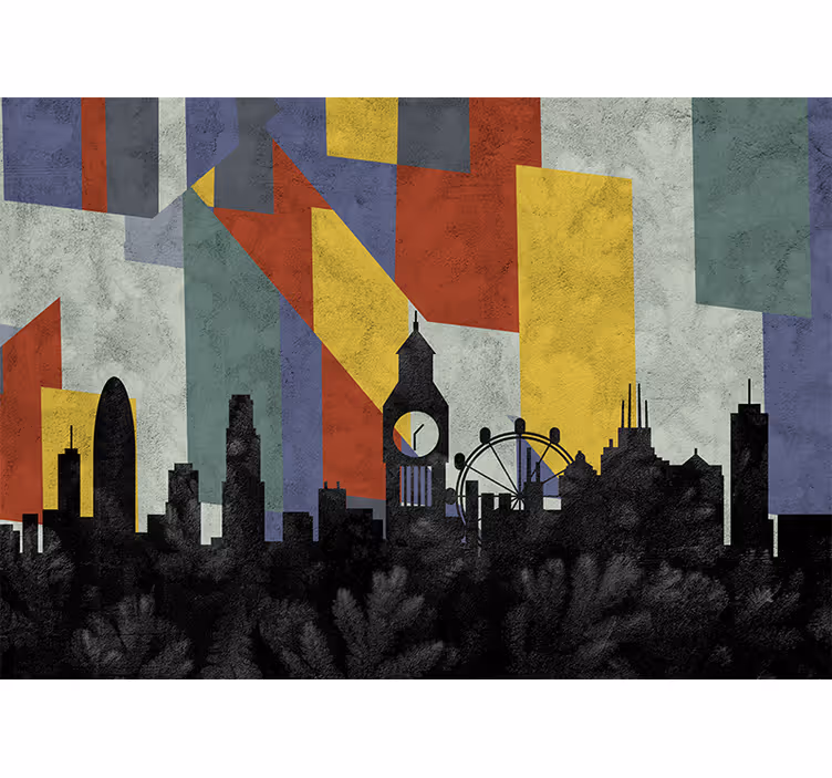 Fototapete London ikonische skyline - TenStickers