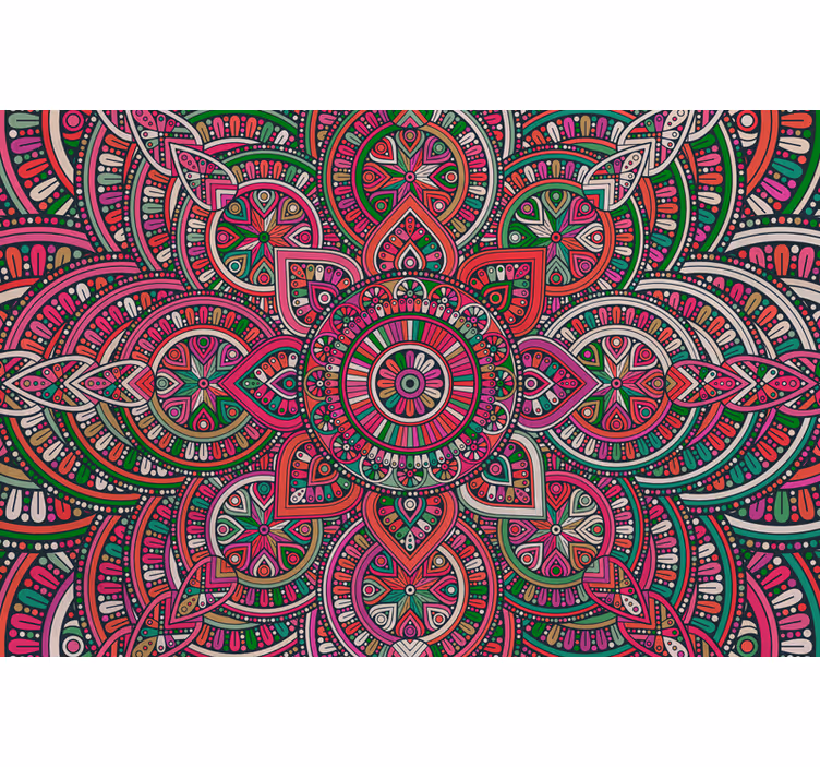 Fototapete Mandala Boho Style - TenStickers