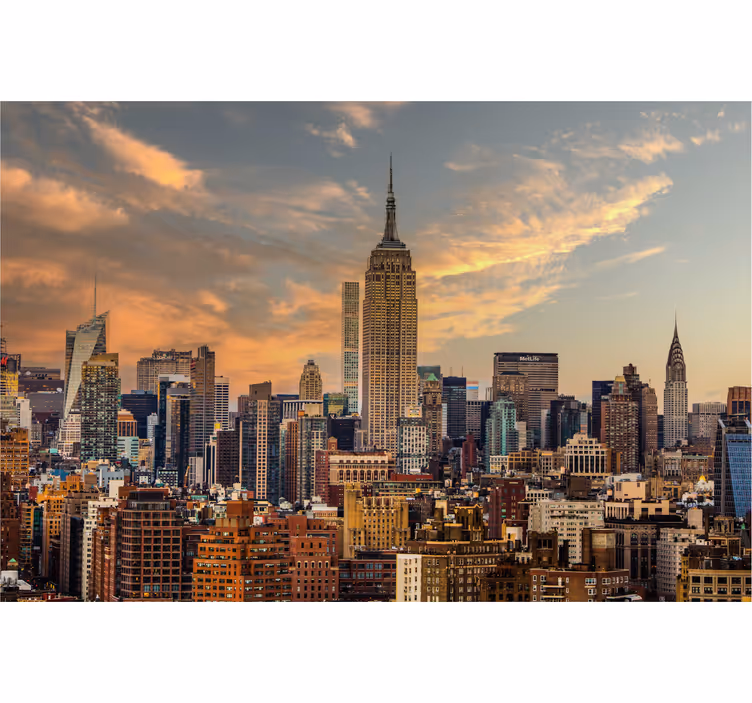 Fototapete Städte New Yorker Skyline - TenStickers