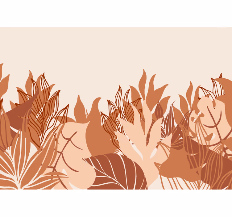 fototapet tropische landschaft - TenStickers