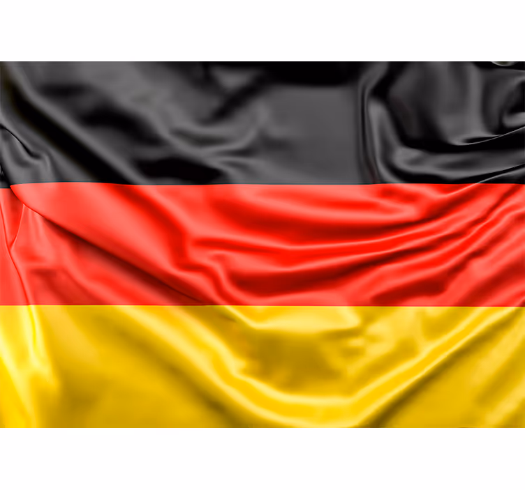 Fototapete Städte deutsche flagge - TenStickers