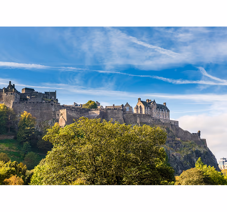 Fototapete Städte Edinburgh Castle - TenStickers