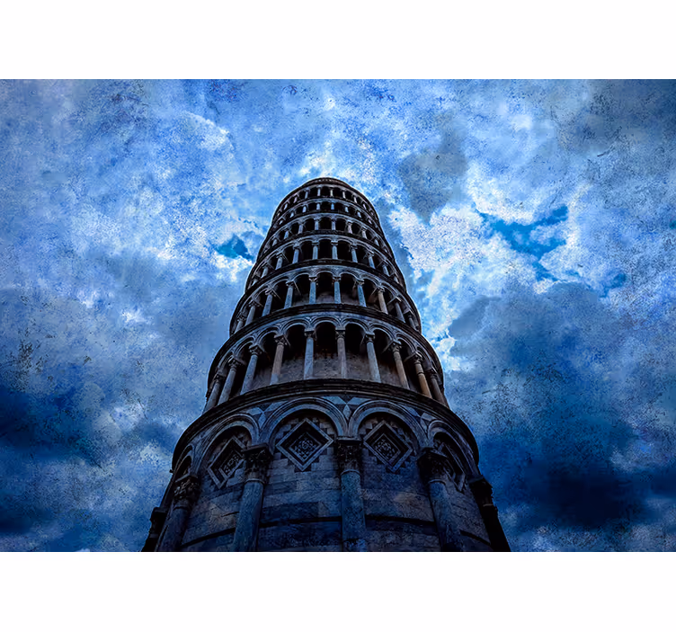 Fototapete Städte wandbild des pisa-turms - TenStickers