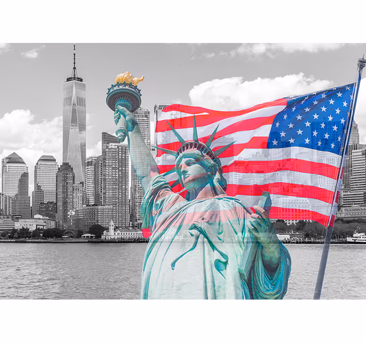 Fototapete Städte New York Freiheitsstatue - TenStickers