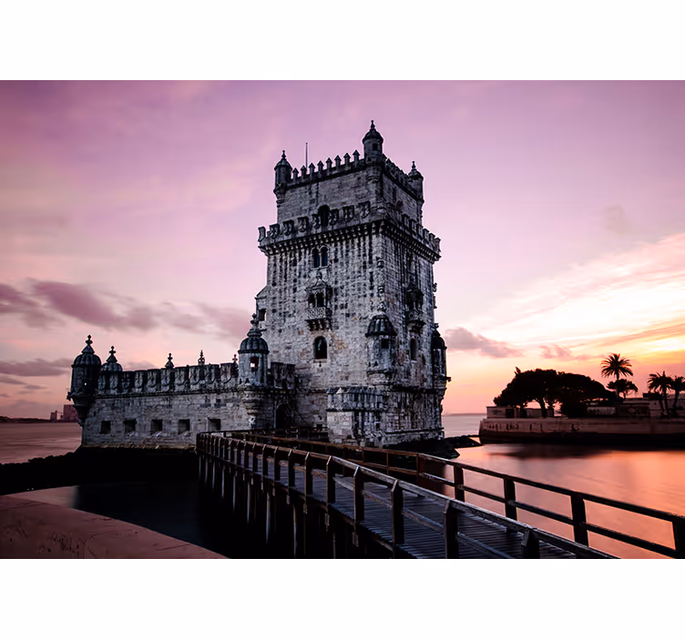 Fototapete Städte Lissabon St. Georgs-Burg - TenStickers