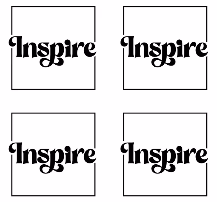 Bierdeckel sprüche mit inspirierender typografie - TenStickers