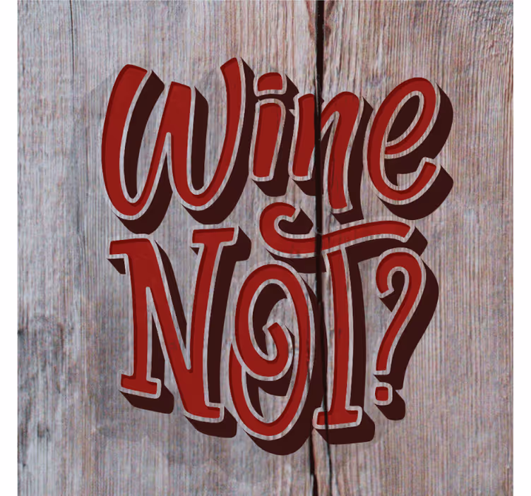 Bierdeckel sprüche mit verspielten weinzitaten - TenStickers