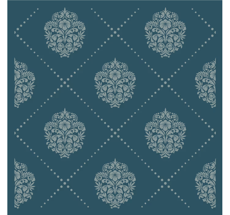Untersetzer mit anmutigem blumendesign - TenStickers