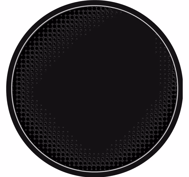 Bierdeckel mit strukturierter runder oberfläche - TenStickers