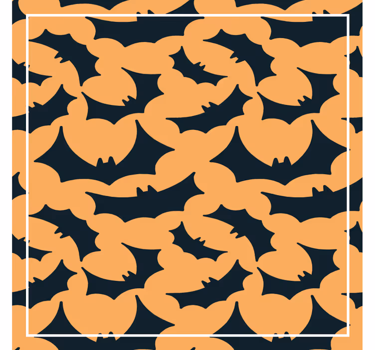 Untersetzer halloween fledermausmuster - TenStickers