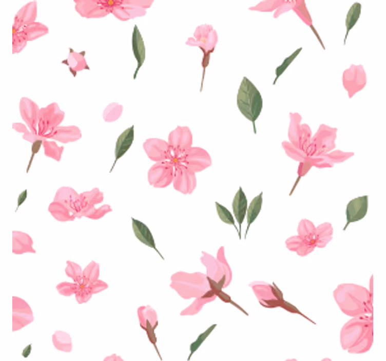 Bierdeckel mit floral inspiriertem design - TenStickers