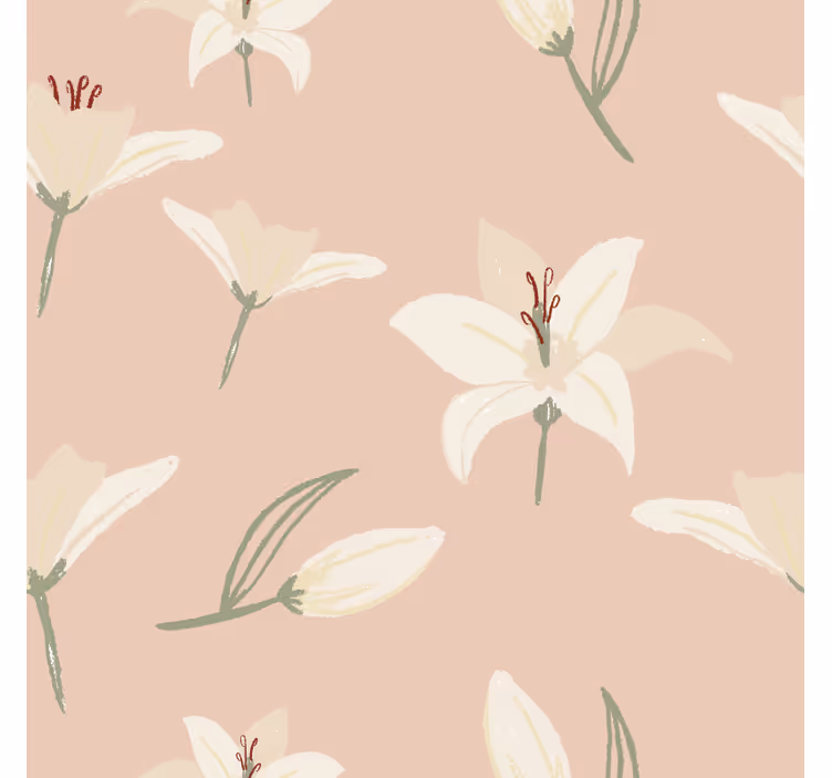 Untersetzer geek mit elegantem blumenmuster - TenStickers