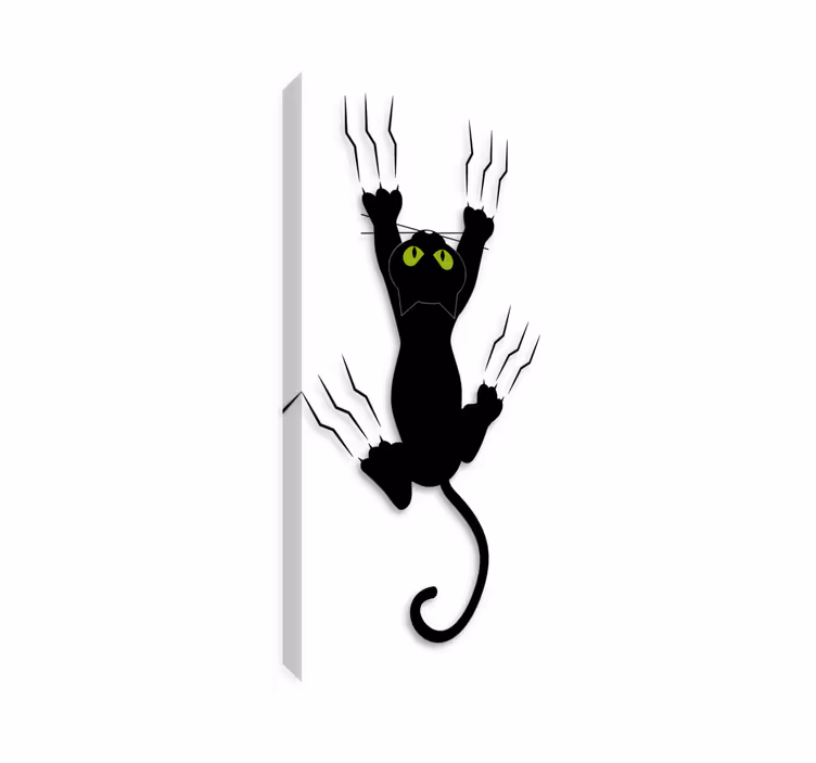Wandbilder katzen kinderwandtattoo katze - TenStickers