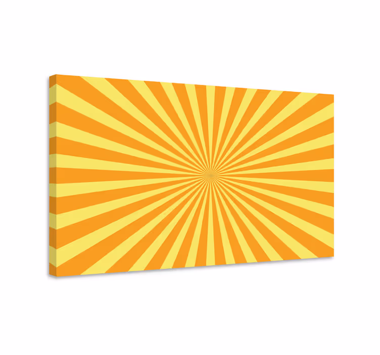 Wandbilder Abstrakter sonnenuntergang - TenStickers