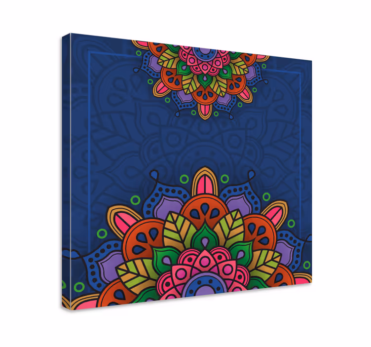 Mandala wandbilder mit filigranem mandala-muster - TenStickers