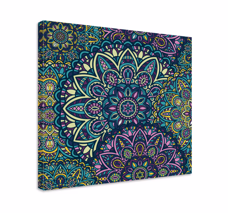 Mandala wandbilder mit komplexer mandala-illustration - TenStickers