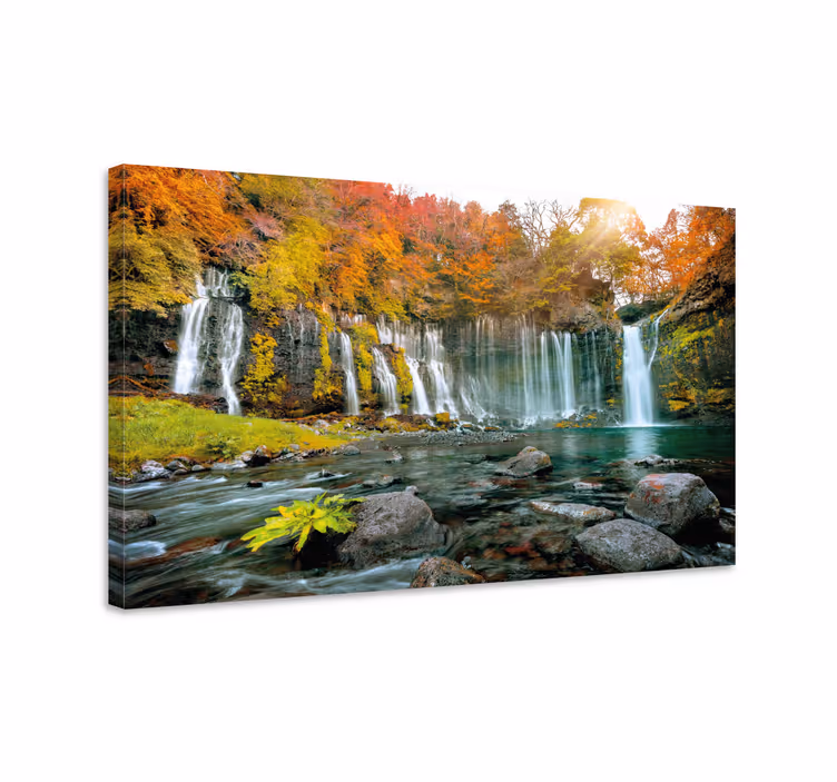 Wandbilder Landschaft Wasserfall für wohnzimmer - TenStickers