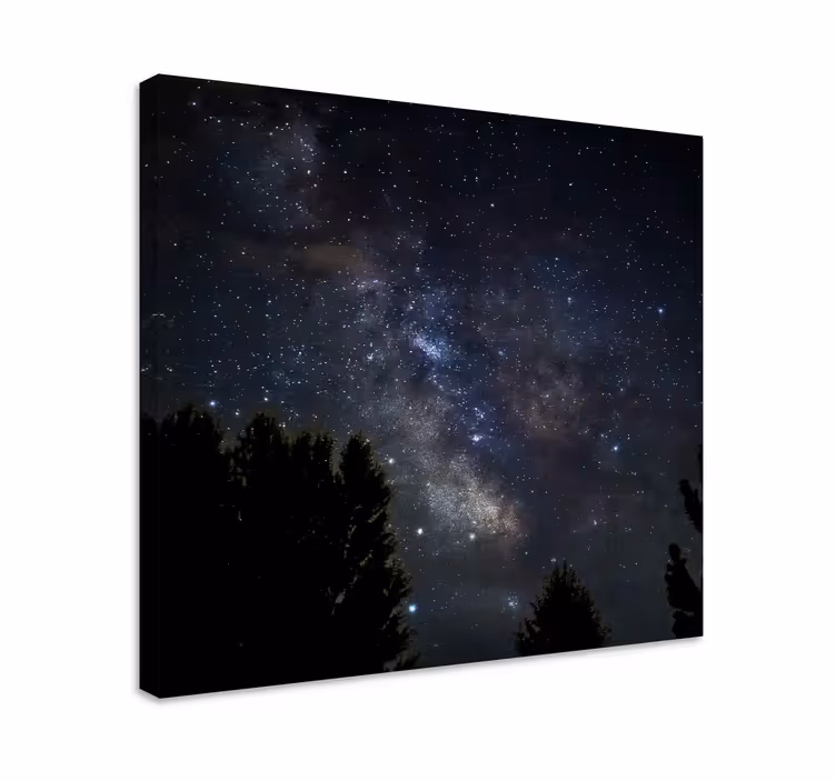 Wandbilder landschaft himmlische nachtansicht - TenStickers
