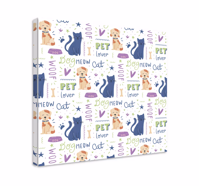 Wandbilder hunde haustierliebhaber kollektion - TenStickers