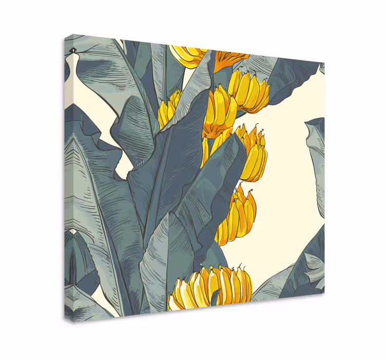 Leinwandbild tropische blumenarrangements - TenStickers